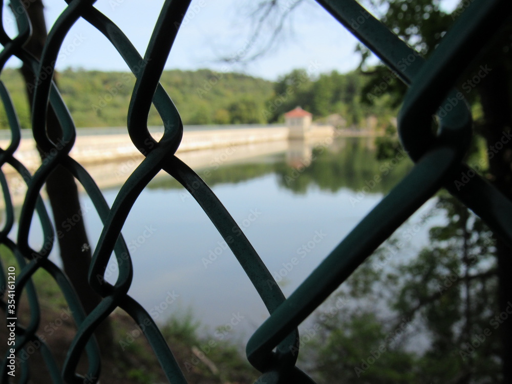 fence in the park fence in the park