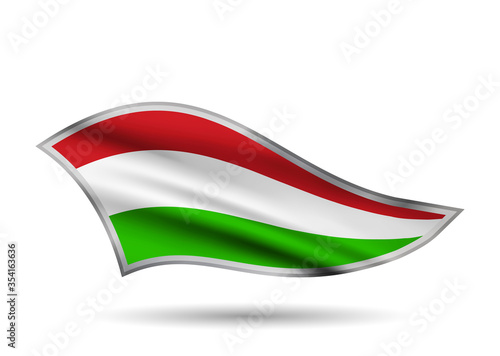 Free Download Waving Flag of Hungary - GFXLoad
