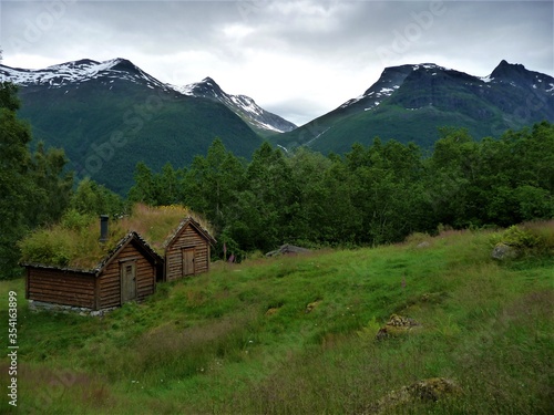 Norwegian mountain huts
