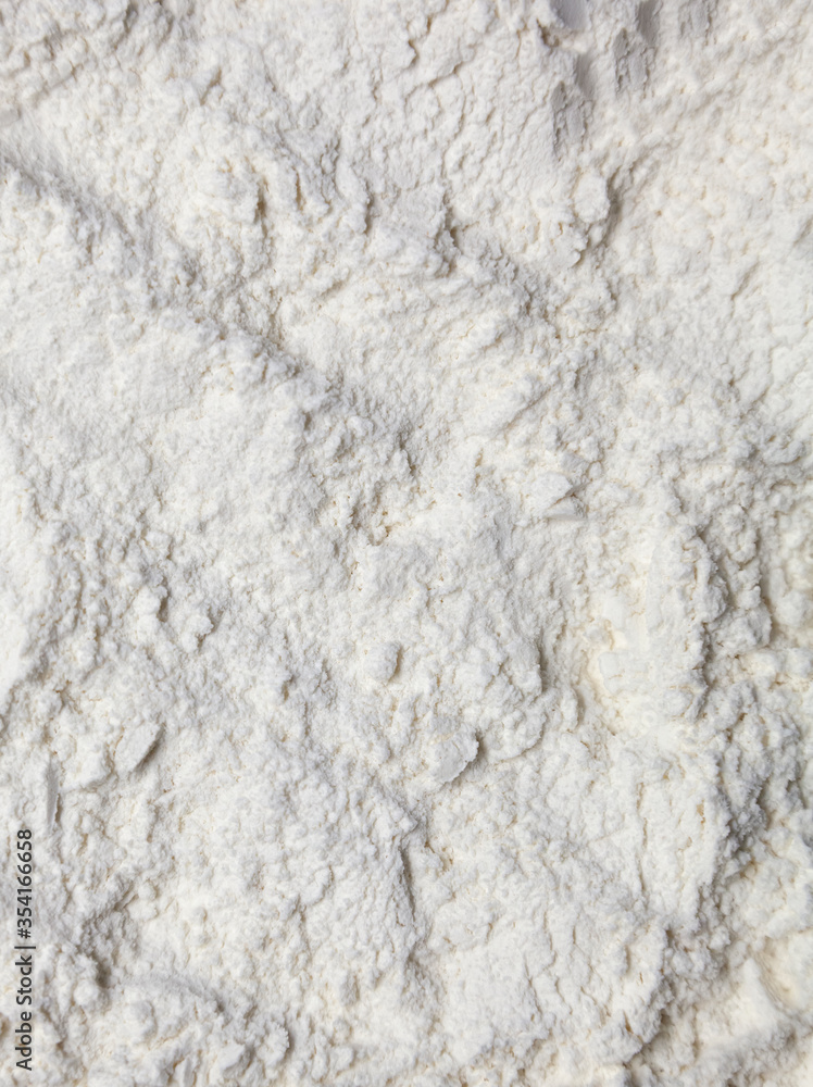 Background with white flour. Macro Background with white flour. Macro