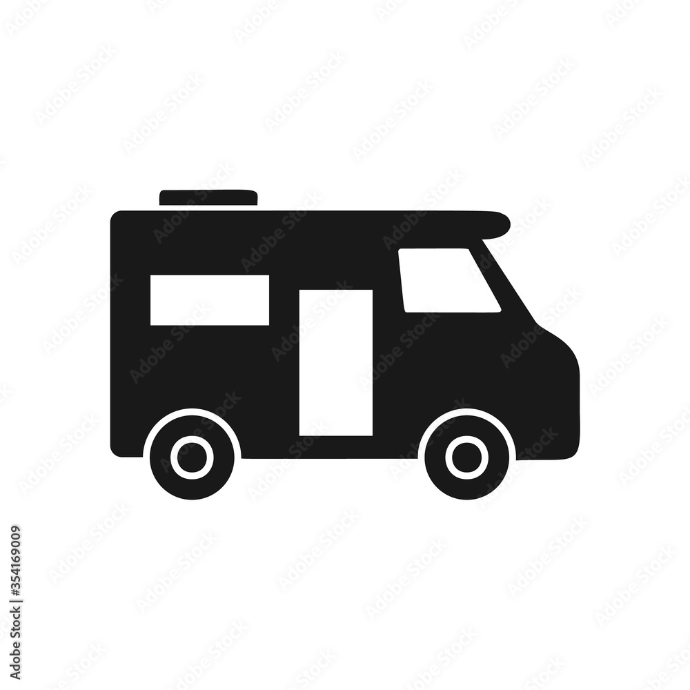Car, van icon. Simple vector transport icons for ui and ux, website or mobile application Car, van icon. Simple vector transport icons for ui and ux, website or mobile application