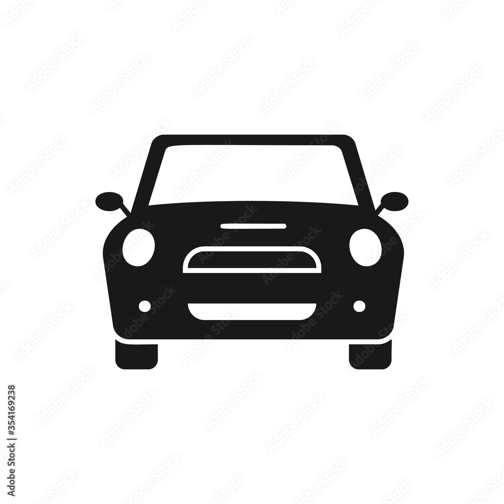 Car icon. Simple vector transport icons for ui and ux, website or mobile application