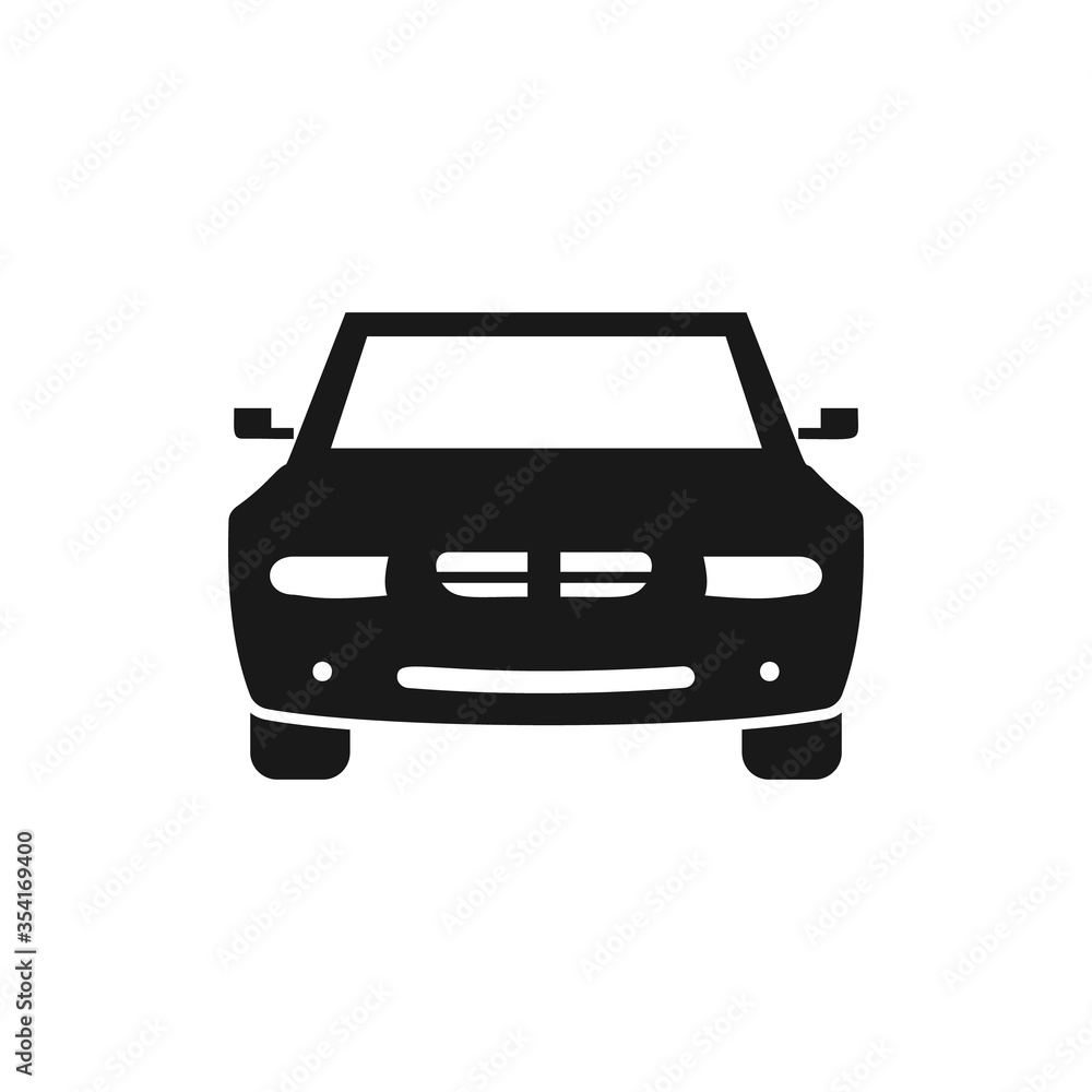 Car icon. Simple vector transport icons for ui and ux, website or mobile application