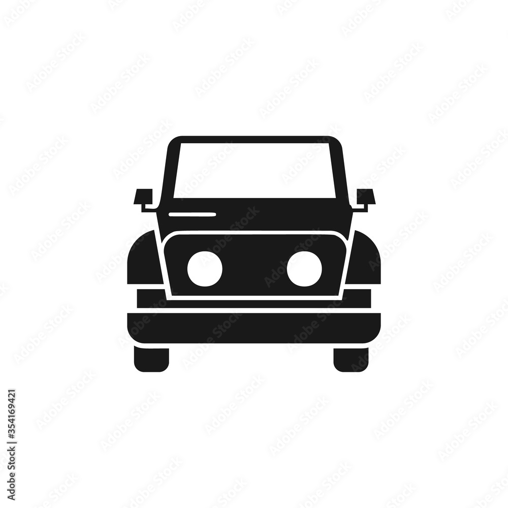 Car icon. Simple vector transport icons for ui and ux, website or mobile application Car icon. Simple vector transport icons for ui and ux, website or mobile application