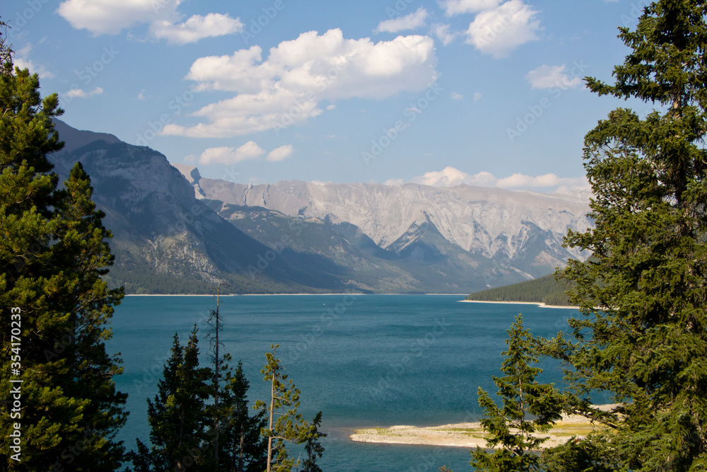 lake in the mountains