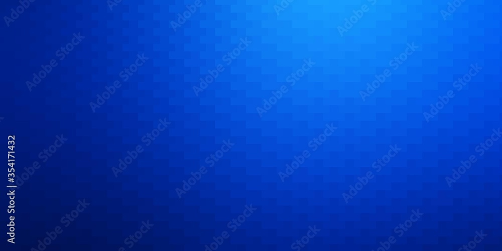 Dark BLUE vector layout with lines, rectangles. Abstract gradient illustration with rectangles. Template for cellphones.
