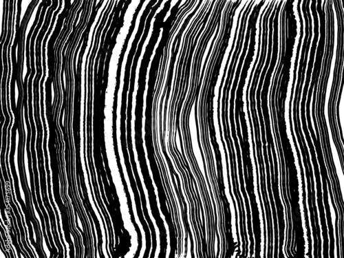 Optical art abstract background wave design black and white. Stone marble slice. Outline abstract minimalist Poster.