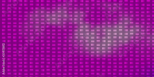 Light Purple vector pattern in square style.