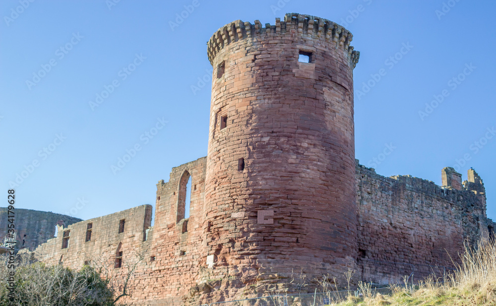 Ruins of Medieval Bothwell Castle in South Lanarkshire, Scotland. Ruins of Medieval Bothwell Castle in South Lanarkshire, Scotland.