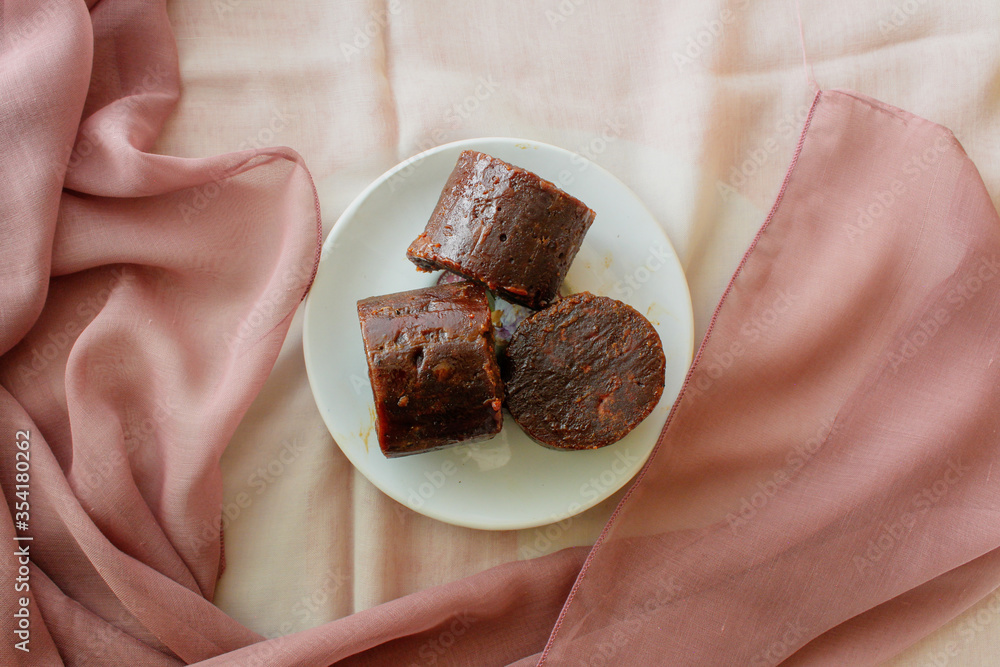 Gula Aren or Gula Jawa or sugar palm. Traditional Sugar from indonesia ...