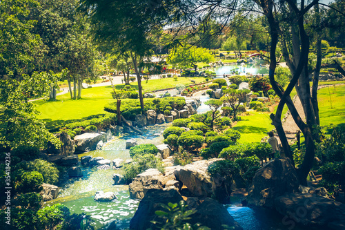 Parque Jardín del Corazón in La Serena photo