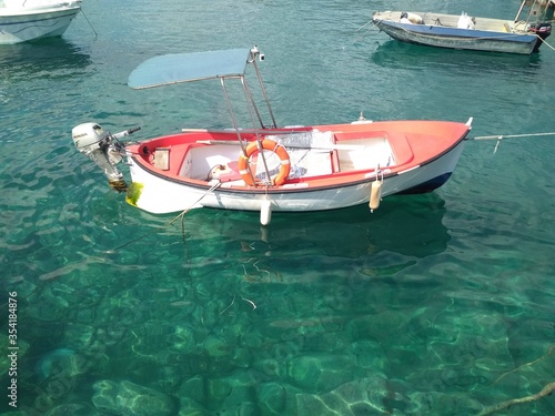 boat on the sea