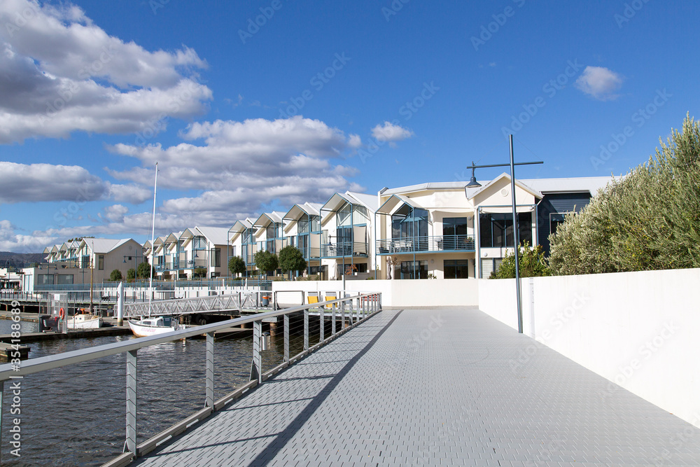 New build apartments surround the bay and marina at Alexandra Walk. A new upmarket development including restaurants and retail outlets. New build apartments surround the bay and marina at Alexandra Walk. A new upmarket development including restaurants and retail outlets.