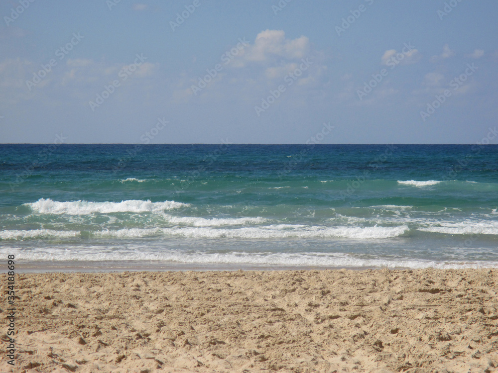 Sand, Surf, Sea, Sky - Mediterranean Sea, Israel