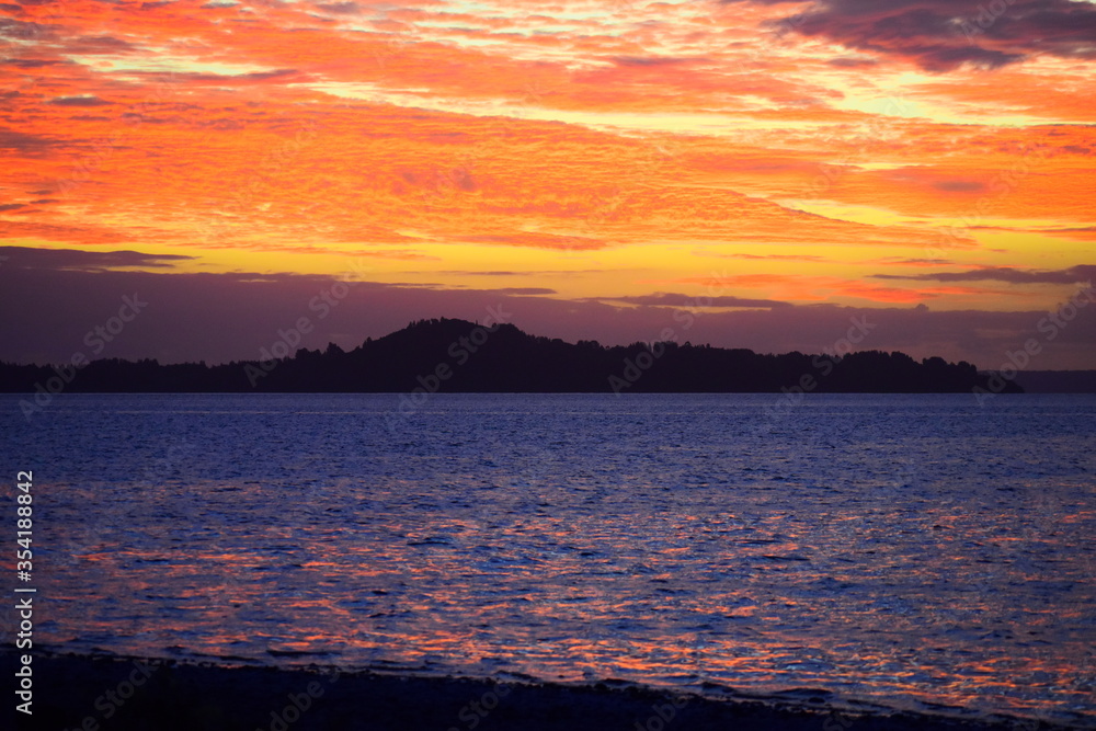 Fototapeta premium ATARDECER