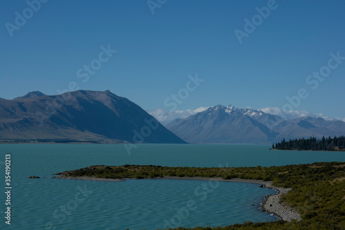 Lake Tekapo shore landscape scene © FS Photography