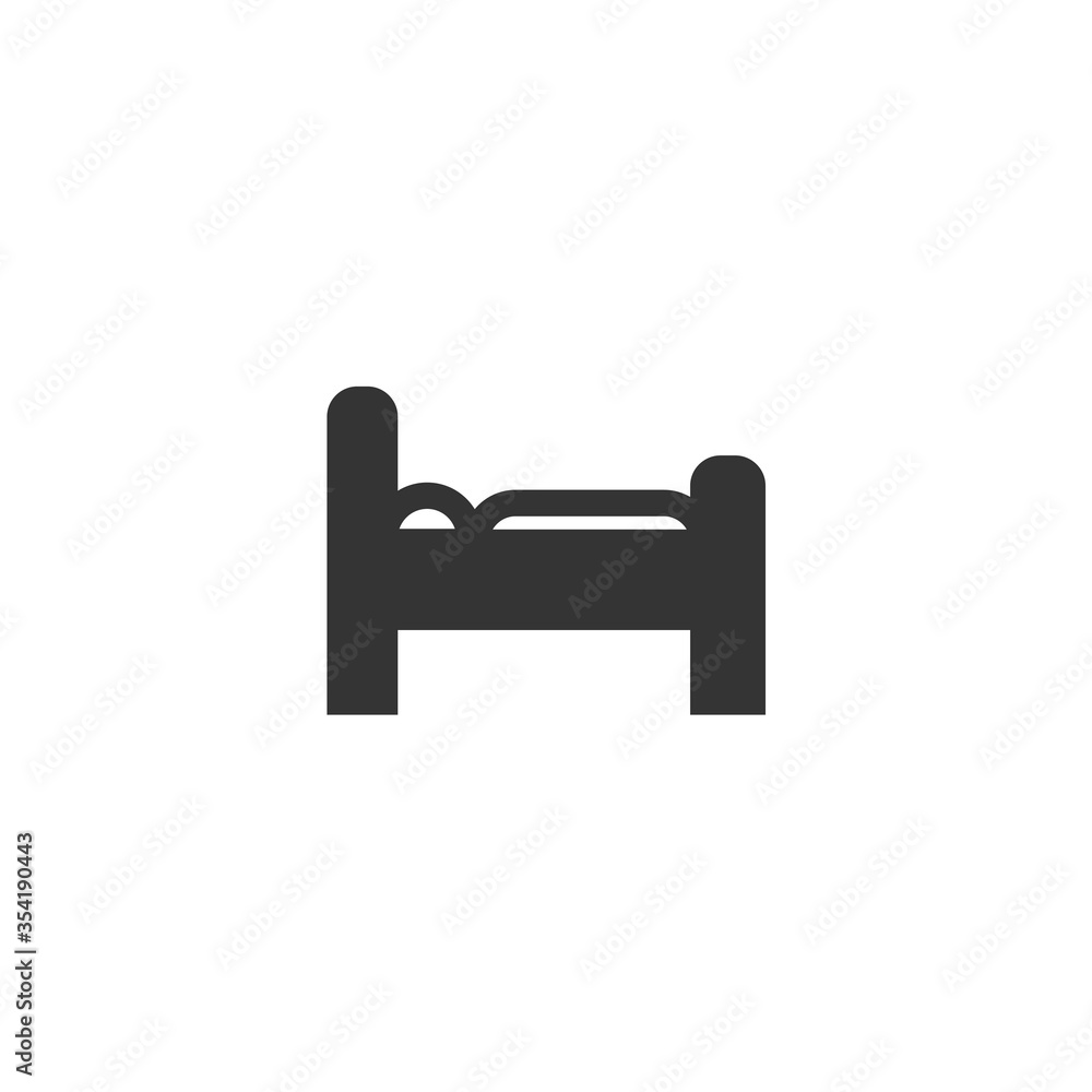 hospital bed icon vector illustration for website and graphic design hospital bed icon vector illustration for website and graphic design