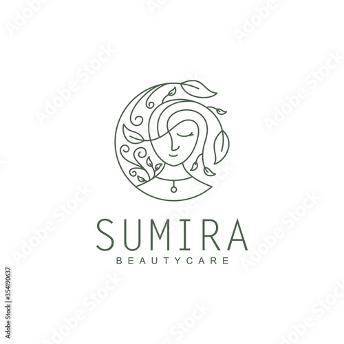 Luxury Beauty And Spa Logo Design Template
