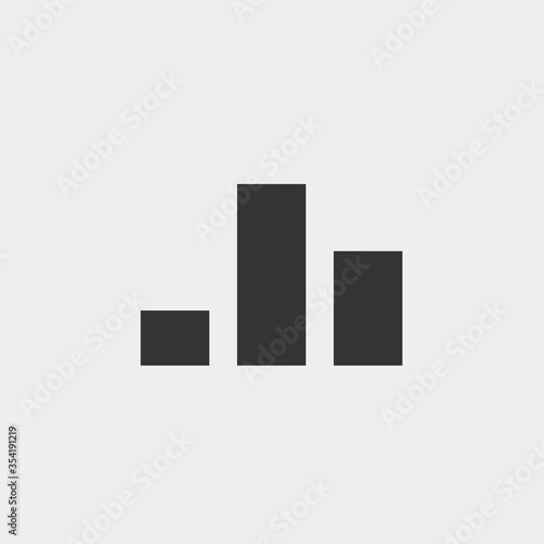 graph icon vector illustration for website and graphic design