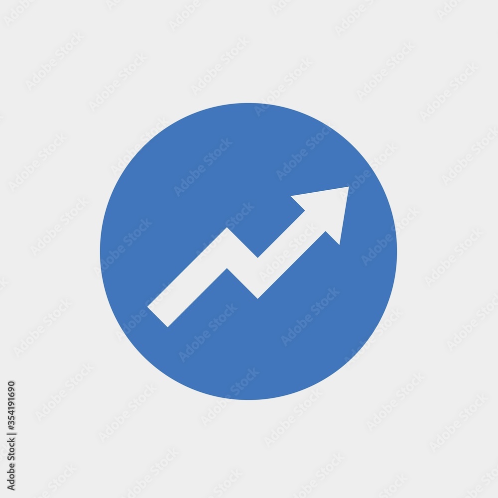 graph icon vector illustration for website and graphic design graph icon vector illustration for website and graphic design