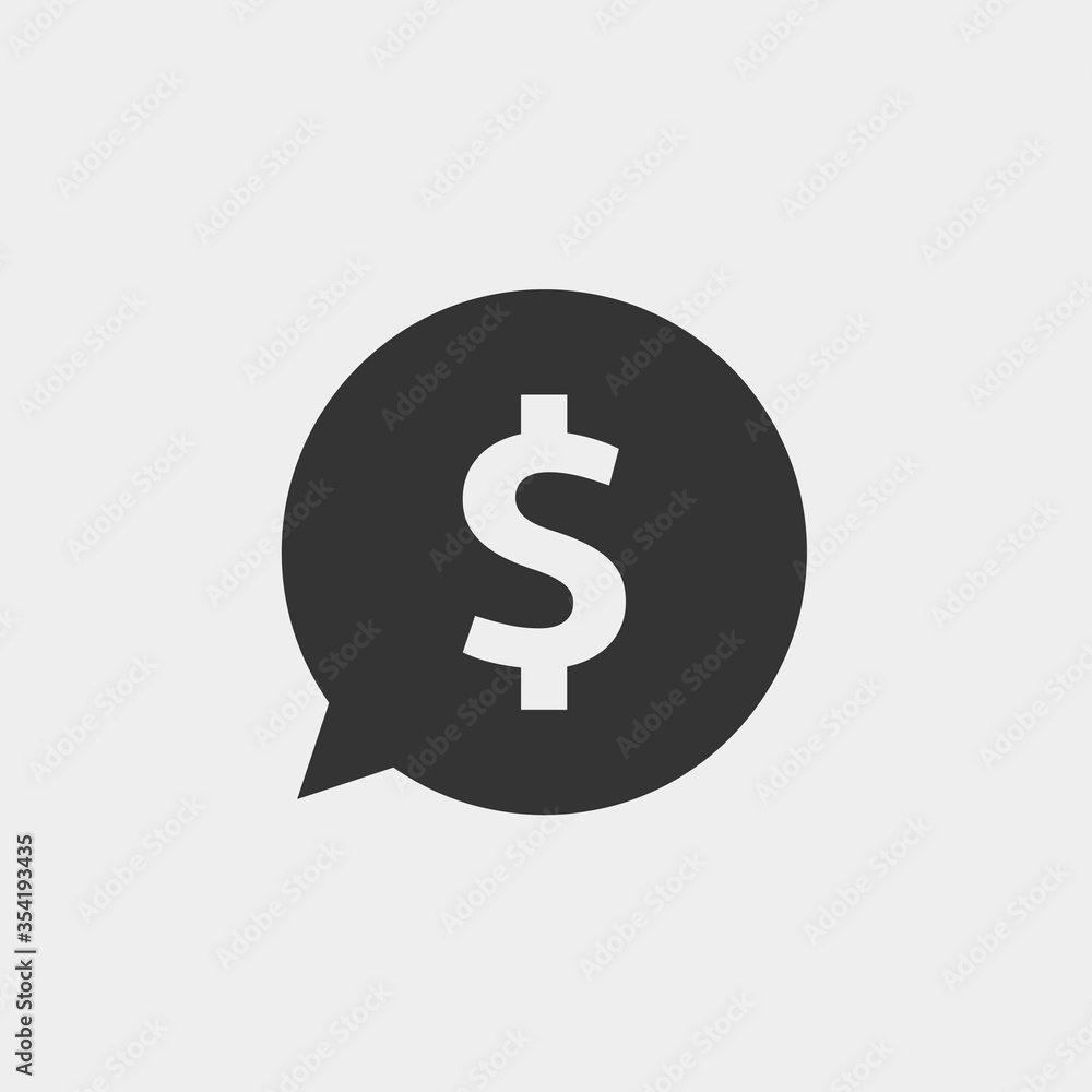 business talk icon vector illustration for website and graphic design business talk icon vector illustration for website and graphic design