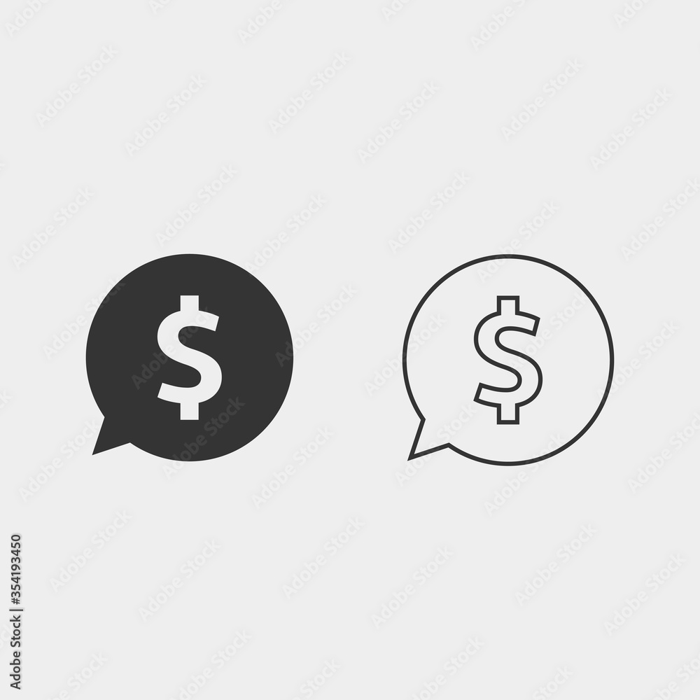 business talk icon vector illustration for website and graphic design business talk icon vector illustration for website and graphic design