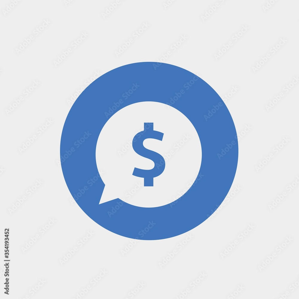 business talk icon vector illustration for website and graphic design business talk icon vector illustration for website and graphic design