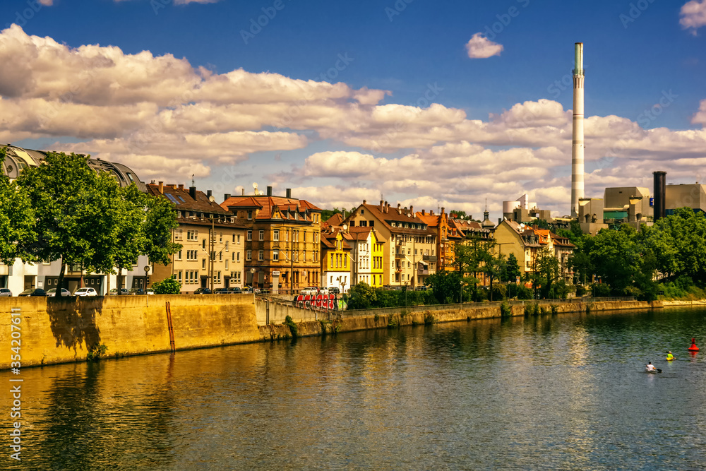 Fototapeta premium STUTTGART,GERMANY - May 31,2020:Bad Cannstatt