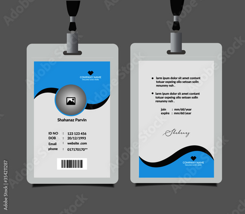 Multipurpose Business ID Card design template