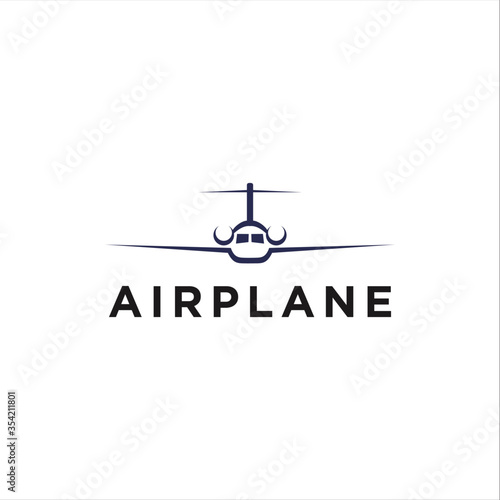 aircraft vector logo graphic modern abstract