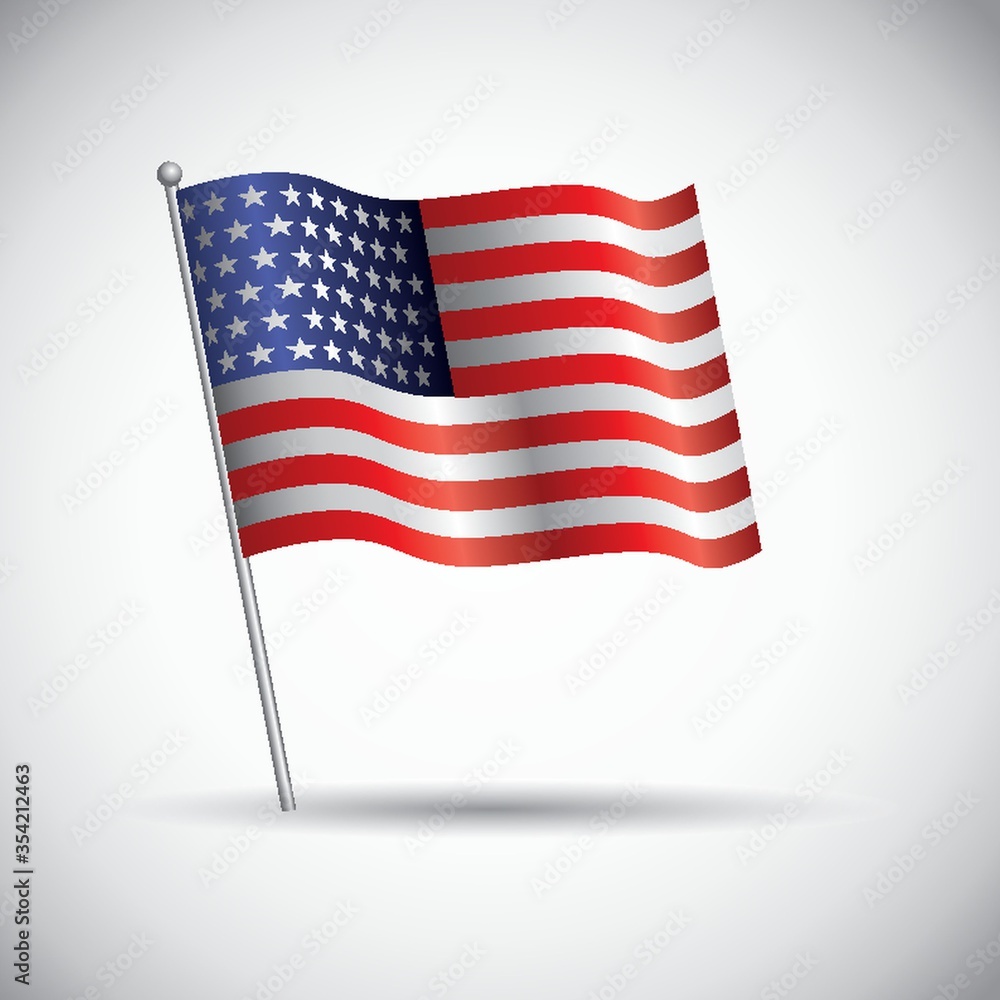 Fototapeta premium Usa flag