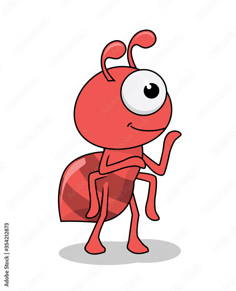 Ant Cartoon Cute Insect Animals Vector Image Ant Cartoon Cute Insect Animals Vector Image
