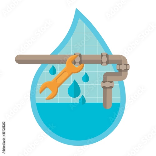 Repairing a leaking pipe