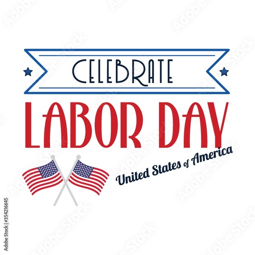 Labor day poster