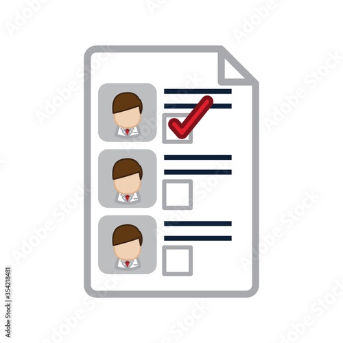 Election candidate list