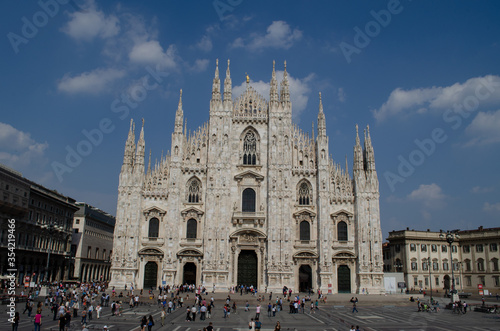 Cathedral of Milan in Summer