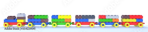 Plastic building blocks
