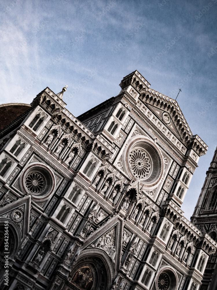 Fototapeta premium Florence, Italy. Detail of the Duomo