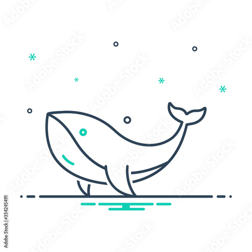 Mix icon for whale 