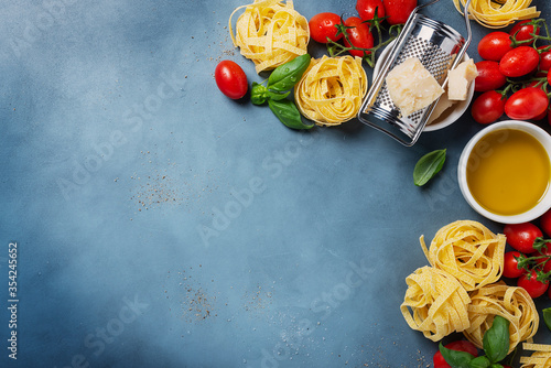 Concept of Italian food