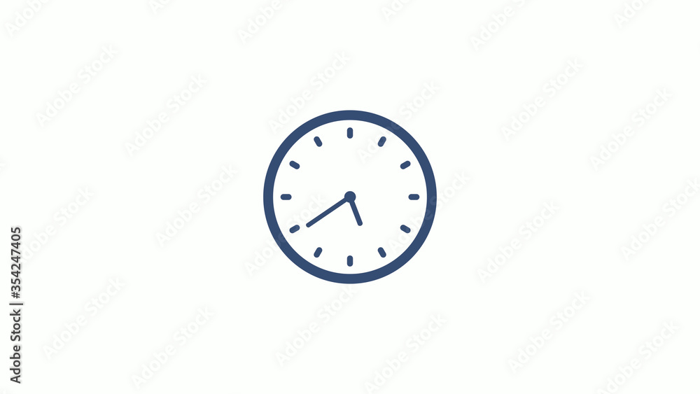 Amazing counting down clock icon on white background,clock image Amazing counting down clock icon on white background,clock image