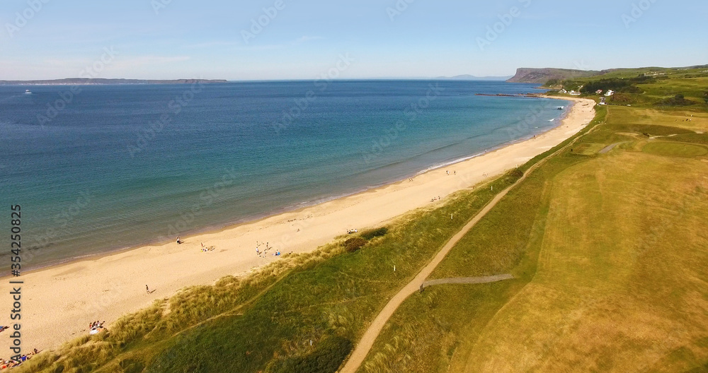 Ballycastle Beach Atlantic Ocean County Antrim Northern Ireland