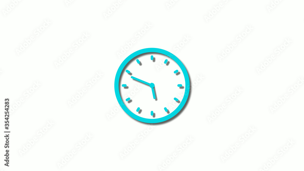 New 3d cyan clock icon,Counting down 3d clock icon,clock animation New 3d cyan clock icon,Counting down 3d clock icon,clock animation