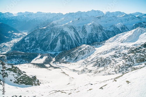 Val di Sole Pejo 3000, Pejo Fonti ski resort, Stelvio National Park, Trentino, Italy photo