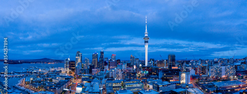 Auckland City Skyline - New Zealand 