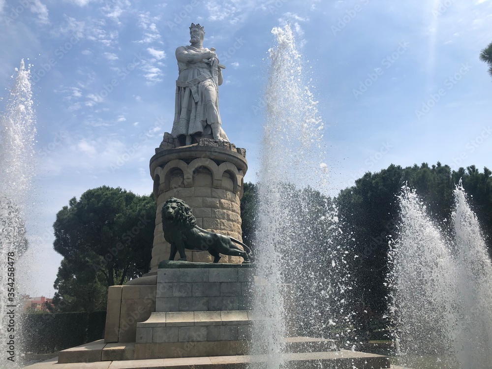 fuente y escalinata del batallador fuente y escalinata del batallador