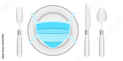 Couvert de Table et Masque