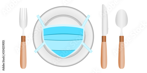 Couvert de Table et Masque