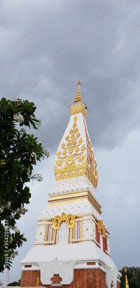 Wat Pra Thad Phanom Buddhist Temple Nakorn Phanom Province  Thailand 1 Jun 2020