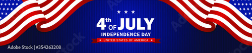 4th of July Independence day background. Perfect for invitations or announcements.